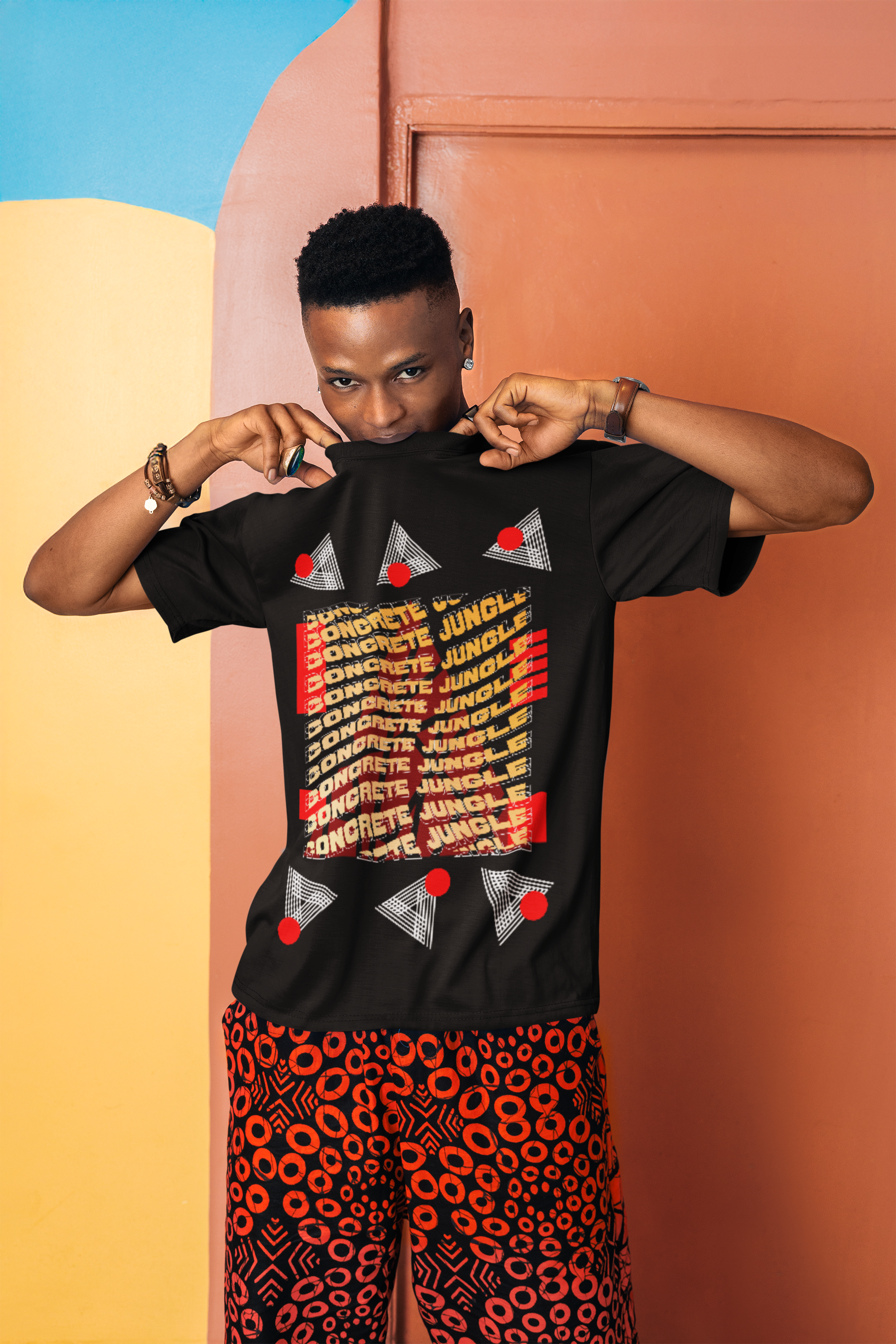 ‘Waves’ Concrete Jungle Heavy T-Shirt