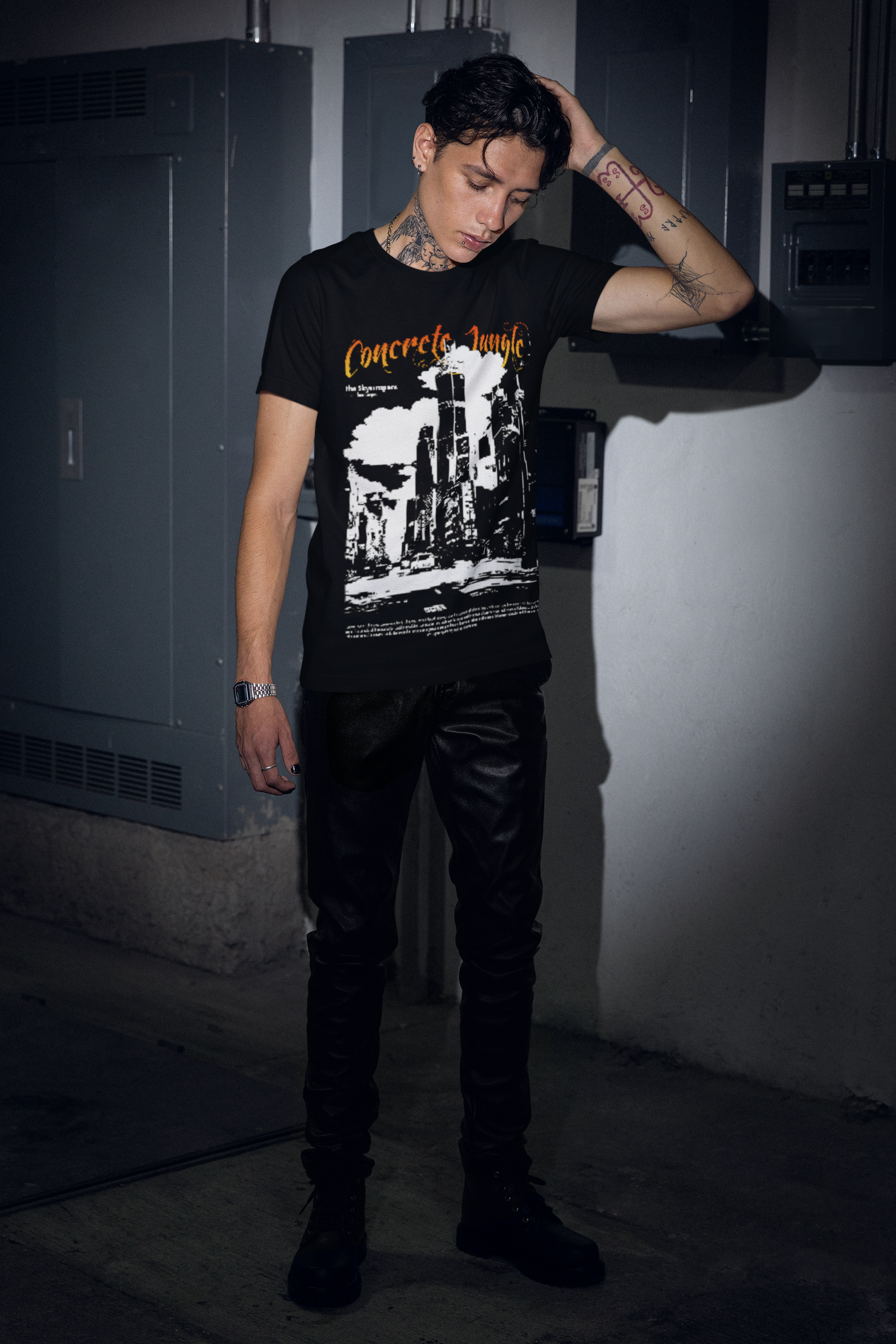 ‘Skyscrapers’ Concrete Jungle Heavy T-Shirt