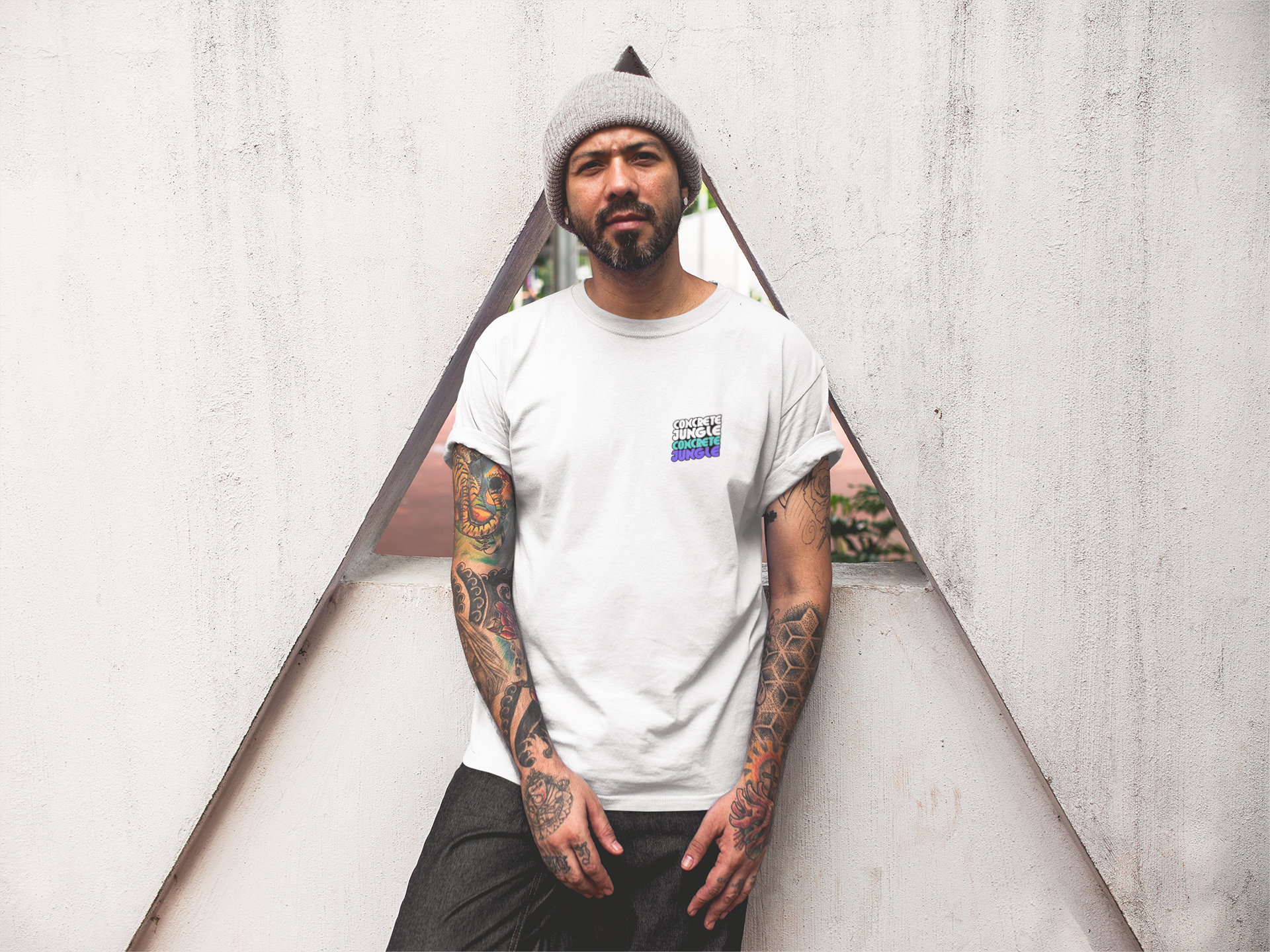 Concrete Jungle Heavy T-Shirt